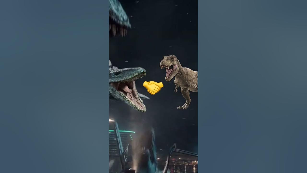 Dinosaurs that support rexy vs giganotosaurus
