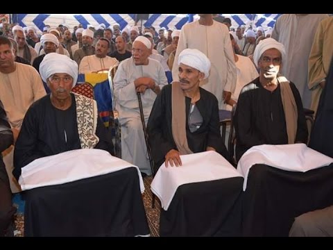 شاهد ما جري في صلح آل عطيه وآل عتمان نجع الديابه طوق غرب والف مبروك 1