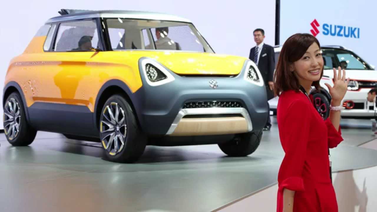 東京モーターショー15 スズキブースの見所を吉田由美が現場からお届け Youtube