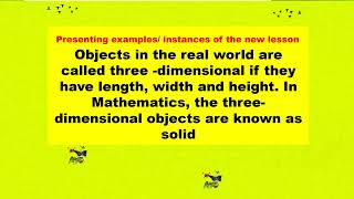 MATH6 Q3 W2 DAY 1 | Visualizing Solid figures #solidfigures #spatialfigures