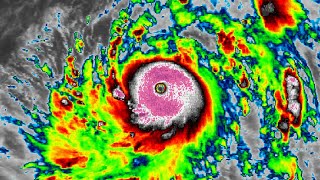 Infrared Satellite Animation Of Super Typhoon Elsietasing 1981