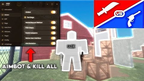 MURDERS VS SHERIFF *OP AIMBOT,TRIGGERBOT,KILLALL* Script Showcase | Roblox Scripts[link in descript]