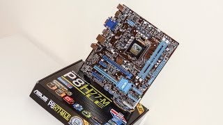 ASUS P8H77-M LE uATX Motherboard Unboxing and Overview