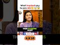 What Inspired You to Join IAS? 🇮🇳😳#upsc#shorts