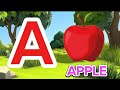 A for Apple B for Ball | Phonics Song | ABC Alphabet Song | Abc rhyme |