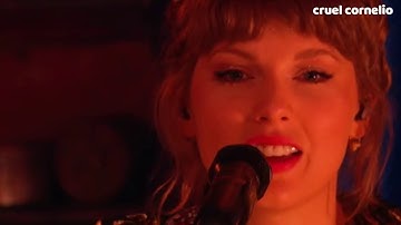 Taylor Swift - cardigan / august / willow performance en los Grammys 2021 // Traducido al Español