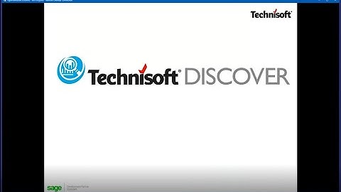 Technisoft Discover - the fantastic new Query, Dashboard, Reporting and Workflow tool for the Sage 3