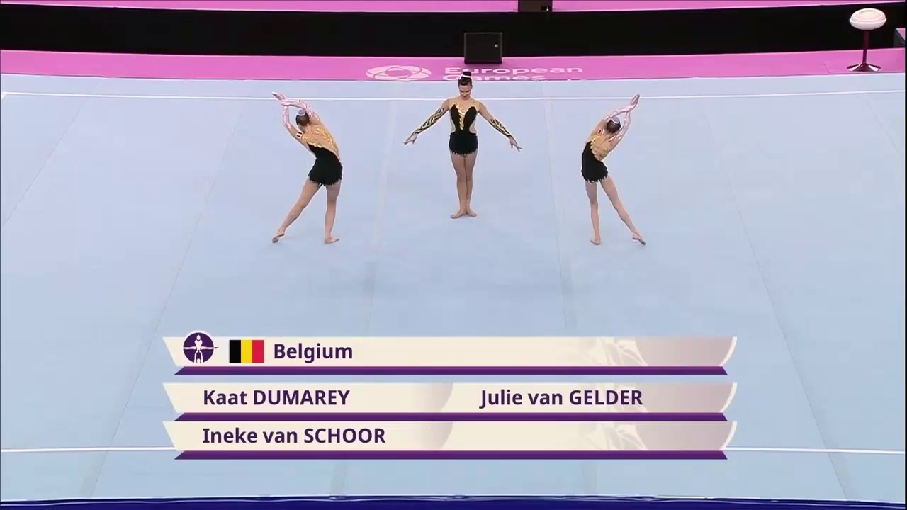 Баку 2015. Бельгия|Acro Team