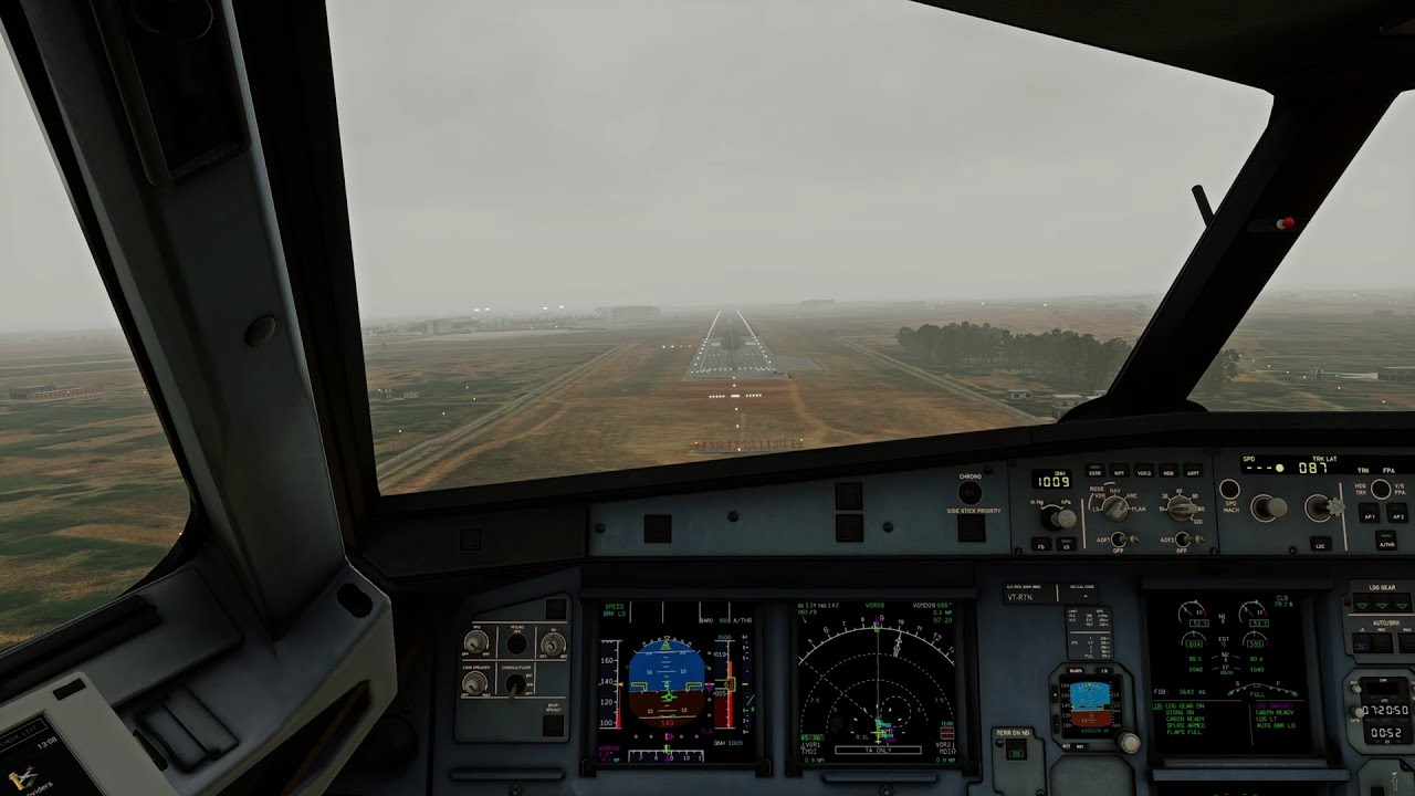 Madurai VOMD Landing | ToLiss A320neo | XP12
