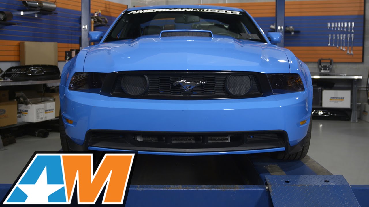 Blackout Auto Mods Headlight Blackout Kit – For 2010-2012 Mustang – Precut Smoked Vinyl Overlay