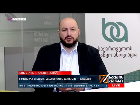 იპოთეკური სესხების სუბსიდირების პროგრამა-შედეგები - ალექსანდრე ძნელაძე დეტალებით საქმის კურსში