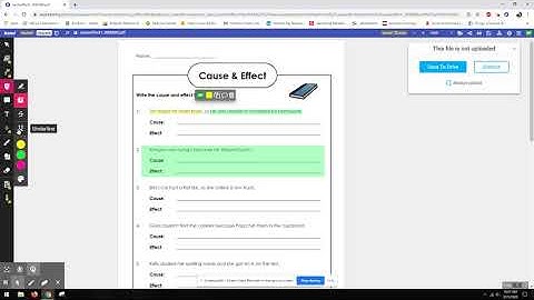 Example of How To Use Kami to Annotate PDFs