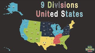 United States Song | 50 States and 9 Divisions of the USA screenshot 5