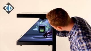 3 Sided Holographic Displays