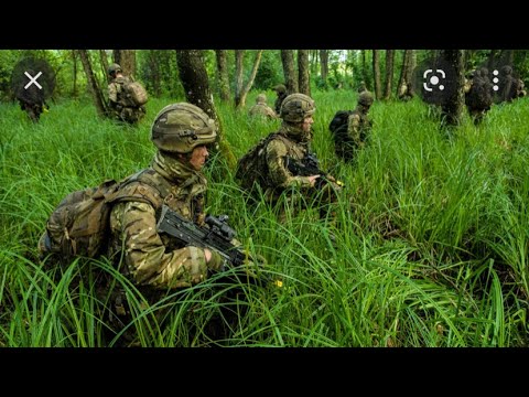 Combat marines. Close Combat Modern Tactics. Commando. NATO exercise "Dragoon Ride" NATO exercise.