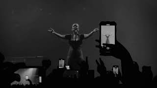 Kelela - Cherry Coffee (entrance/intro) - Warm Love Cold Dreams @ Salt Shed Chicago 2024-09-29