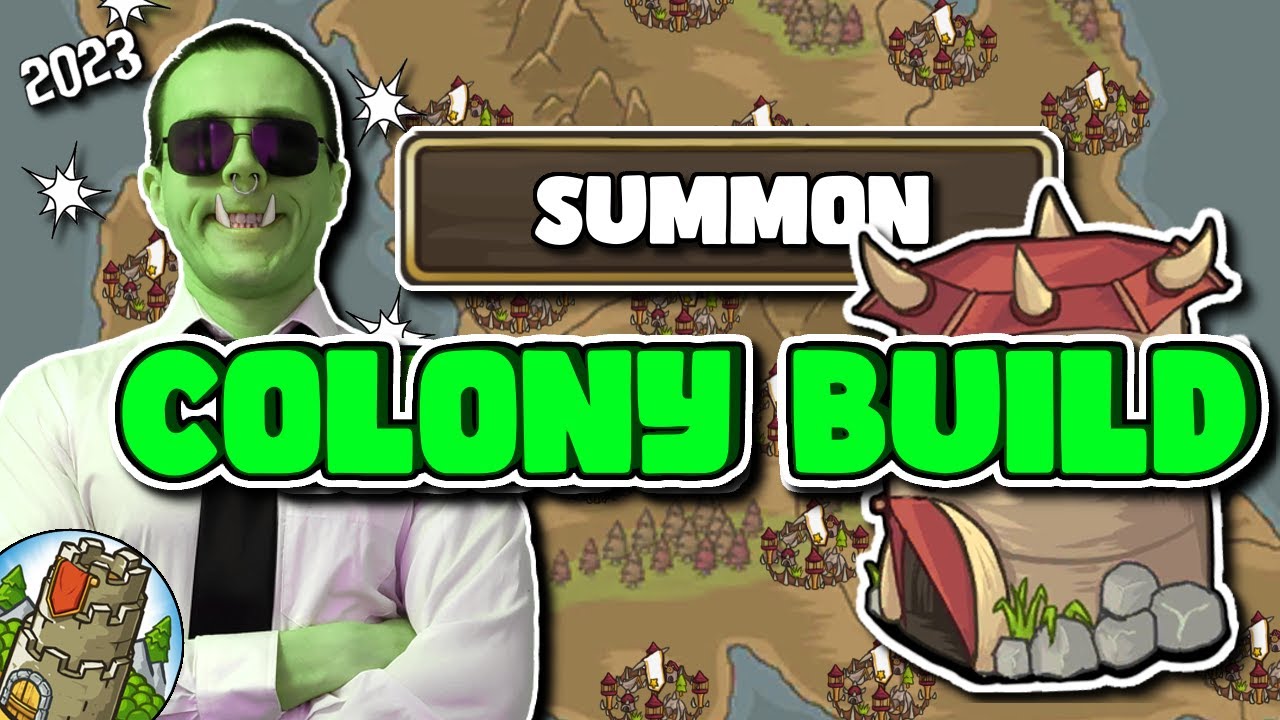 Grow Castle 2023 Colony Build Summon build for Orc Colony and