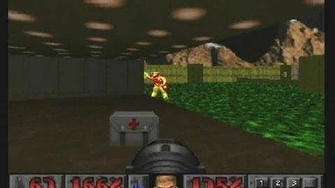 Doom (Playstation) - Map 14 (Halls of the Damned)