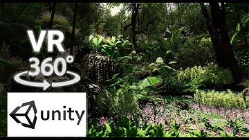 VR 360 Jungle Environment 60 FPS | Made With Unity 3D