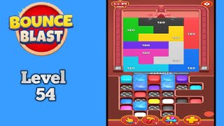Bounce blast level 54  solution and walkthrough for Gameplay 