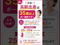 高齢出産は何歳から?年齢が婚活に与える本当の影響と医学の進歩・時代の変化#高齢出産