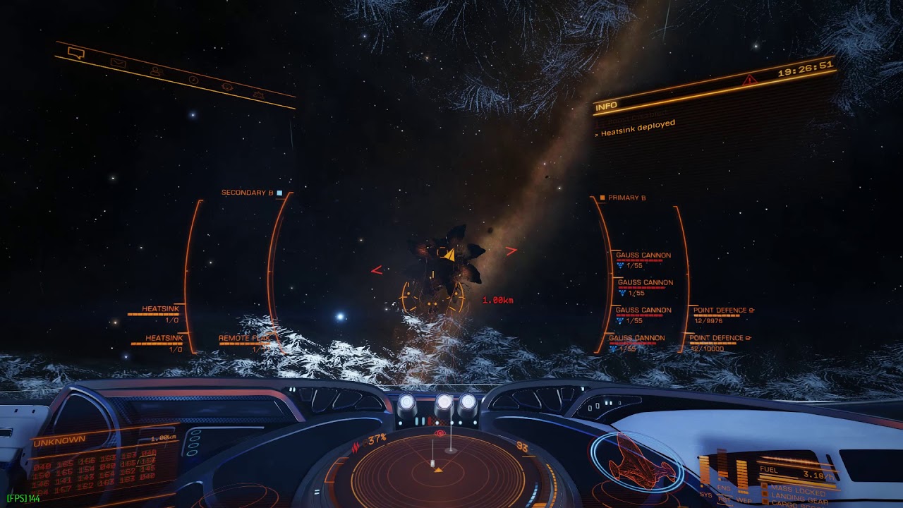 Grasher Elite Dangerous Cyclops variant with Elite Cutter (bad