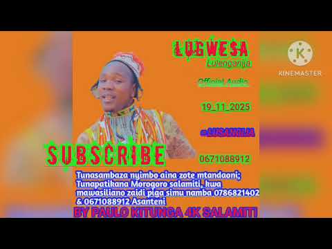 LUGWESA LULENGANIJA LUSANGIJA OFFICIAL AUDIO BY PAULO KITUNGA 4K SALAMITI