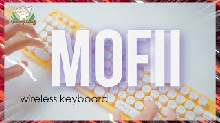 Mofii wireless keyboard แป้นกลม กดสนุก!!