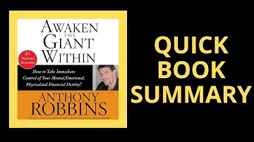 Awaken the Giant Within By Tony Robbins | Book Summary
