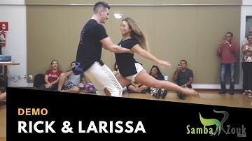 SAMBAZOUK FEIRA 2019 - Rick & Larissa (Zouk Demo)