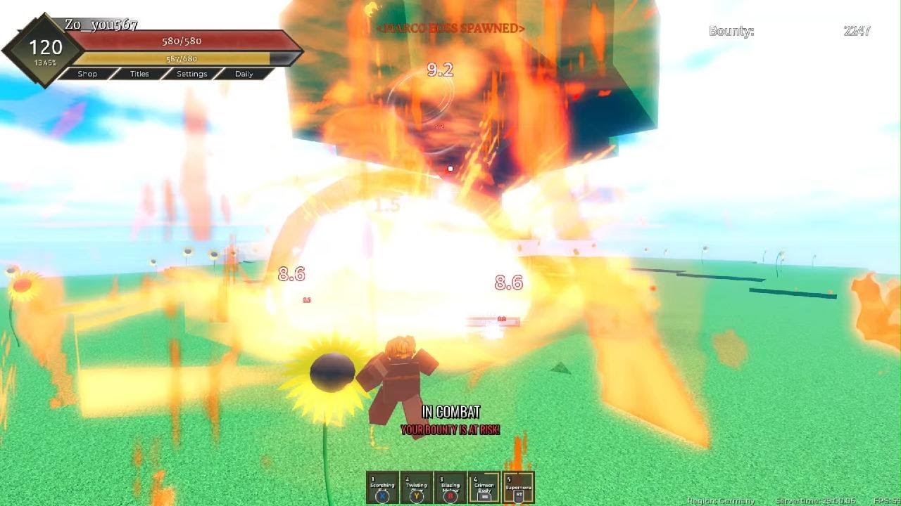 Fruit BATTLEGROUNDS (world record boss Marco) YouTube