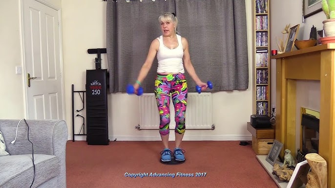 7 MIN WAIST TWISTING DISC WORKOUT – 9 new active exercises with