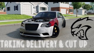 Taking Delivery of my Garage Built 300 Hellcat (Cut Up) | Beamng