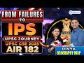 UPSC Topper Divya AIR 182 🚀 6 Attempts to Success | Never Give Up Story | Shabbir Sir | EDUKEMY