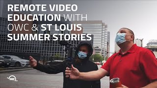 Remote video education with OWC and St Louis summer stories - Envoy Pro mini SSD Thumb Drive