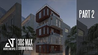 Exterior modeling in 3ds max- Part 2