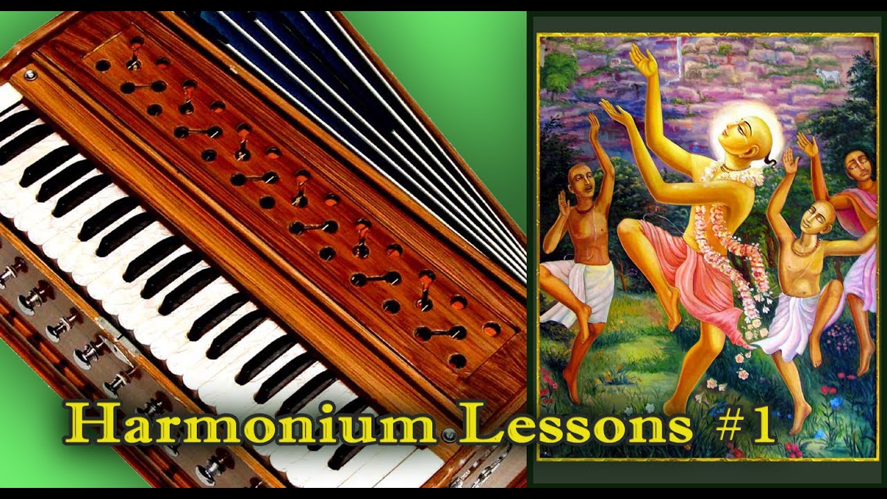 Learn Easy Hare Krishna tune. Harmonium Lessons 1. Bilawal Raga YouTube