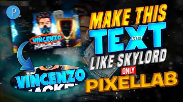 Make Text Effect Like @Skylord69 in PIXELLAB🔥|| @magno.visuals