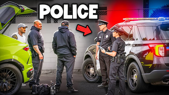 Police Pull Up on Kali Muscle and Big Boy for Filming!