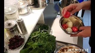 Hackfleisch mit Spinat und Reis طريقة طبخ اللحم المفروم بالسبانخ والروز