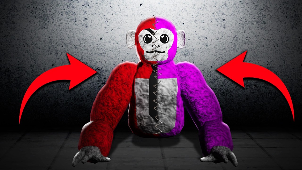 Two Players Control One Player In Scary Baboon...
