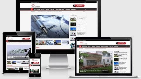 Giới thiệu mẫu website tin tức bất động sản - td020