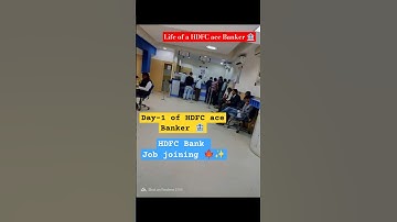 1st Day of Job at HDFC Bank |Ace Banker🏦/#vlog @MsBankerGuide #hdfcacebanker #hdfcbank #banker