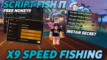 SCRIPT FISH IT!! NEW 2026, AUTO FISHING, FREE NO KEY,INSTAN SECRET, AUTO ELEMENT #roblox #fishit