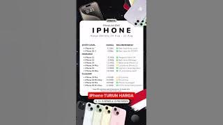 iPhone TURUN HARGA📉 #iphone #apple #gadgets #tech