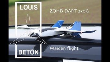 ZOHD Dart 250G Maiden flight #ZOHD #Dart250g #maiden