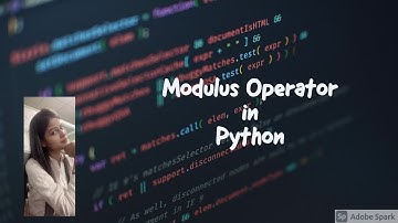 MODULUS operator in python with negative numbers