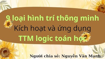 9MI - Trí thông minh Logic - toán học