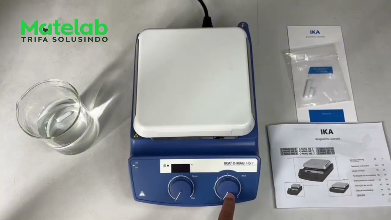 Cara Penggunaan Hotplate Stirrer IKA
