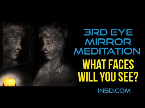 3rd Eye Mirror Meditation | #3rdeye #pinealgland #meditation